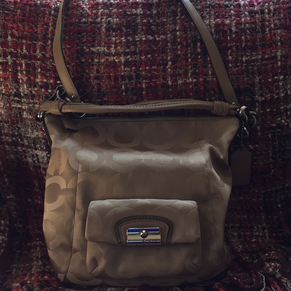 Coach Handbags - Neutral color crossbody Coach purse